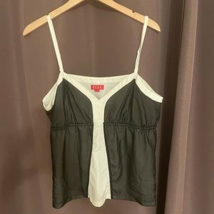 Elle Black and White Tank